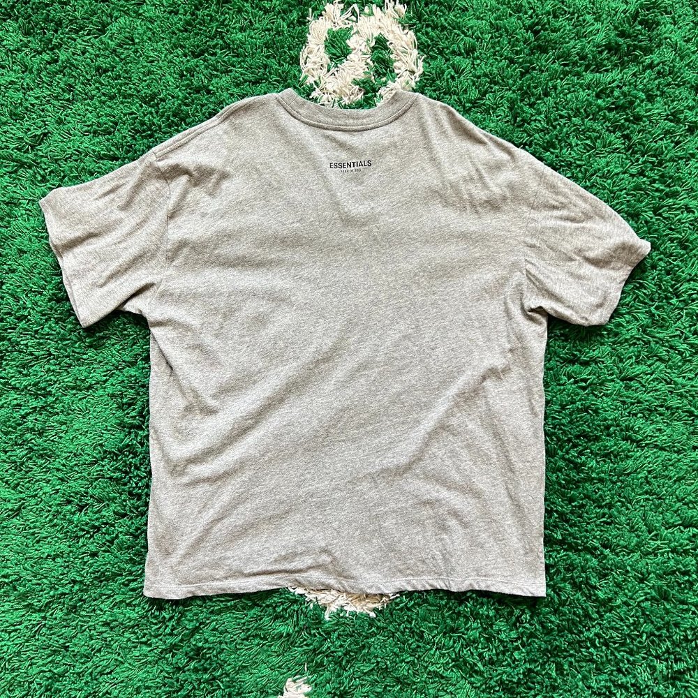 Essentials Gray Short Sleeve Tee